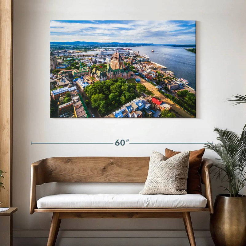 Rorry Quebec, 32" H x 48" W