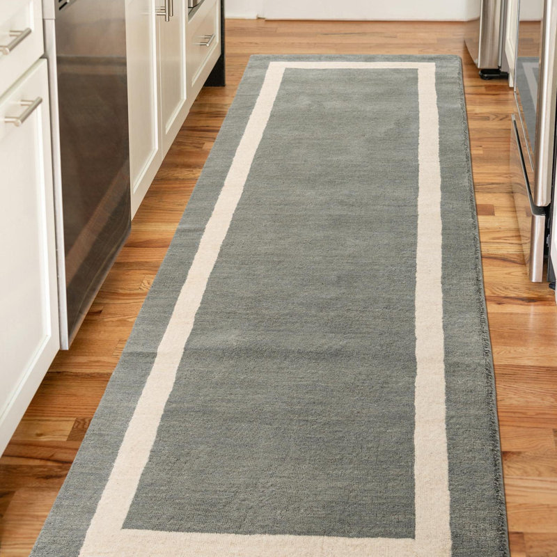 Tapis en laine naturel Jill Zarin Somerset, Tapis de couloir 2 po x 4 pi 1 po