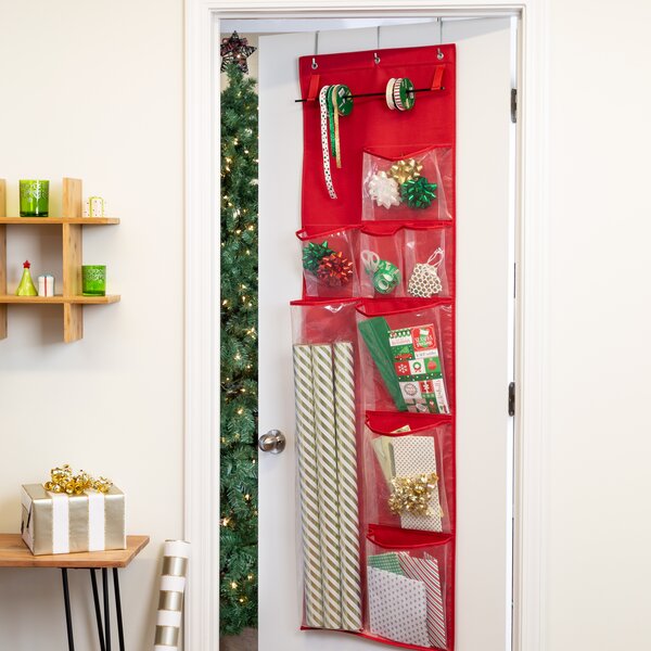 Holiday Gift Wrap Storage Organizer