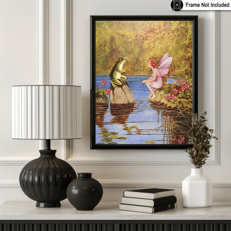 Little Green Road to Fairyland, 08"H x 10"W, Poster, Unframed