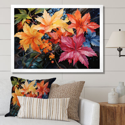 Japanese Maple Collage II - Japanese Canvas Art Print