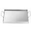 23X16 In Flat Top Griddle Stainless Steel Universal BBQ Grill Pan Cookware