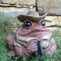 Thurston the Frog Garden Statue