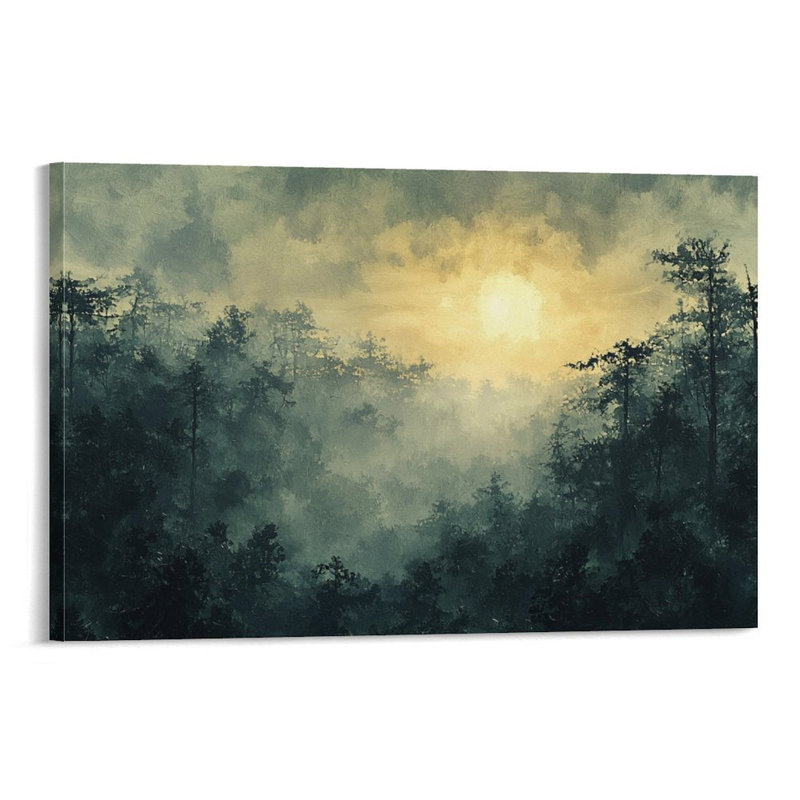 Art mural encadré 20 "x 30" avec cadre en bois, prêt à être accroché, 20 po x 30 po