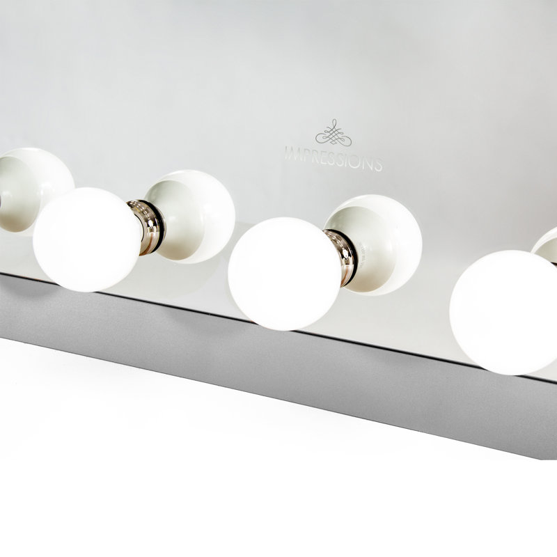 Miroir de salle de bain Starlight, Argent