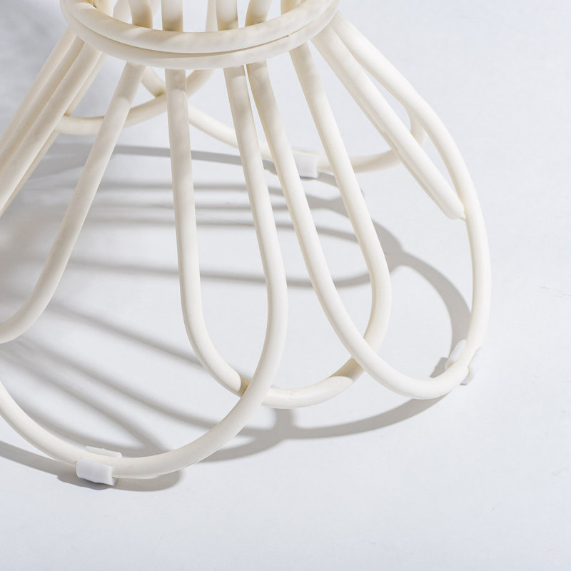 AL FRESCO SIDE TABLE - ANTIQUE WHITE, White