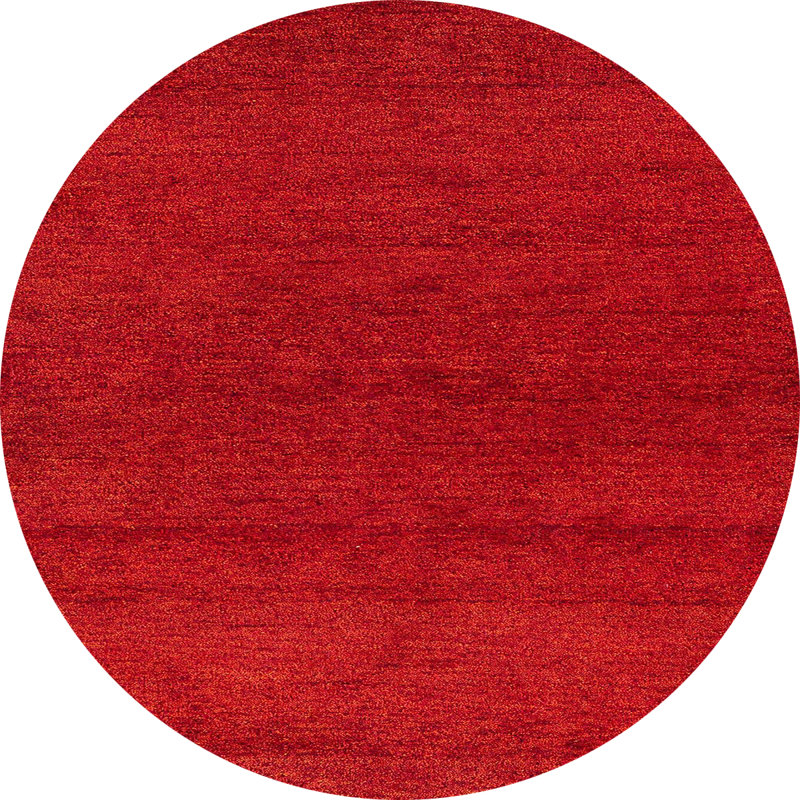 Tapis abstrait 4292, Rond 8 pi