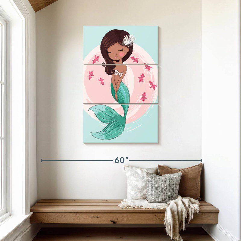 Ashelle Hawaiian Mermaid, 45" H x 28" W