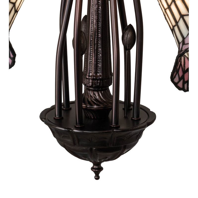 Lustre classique à 6 lumières arnkil, Beige
