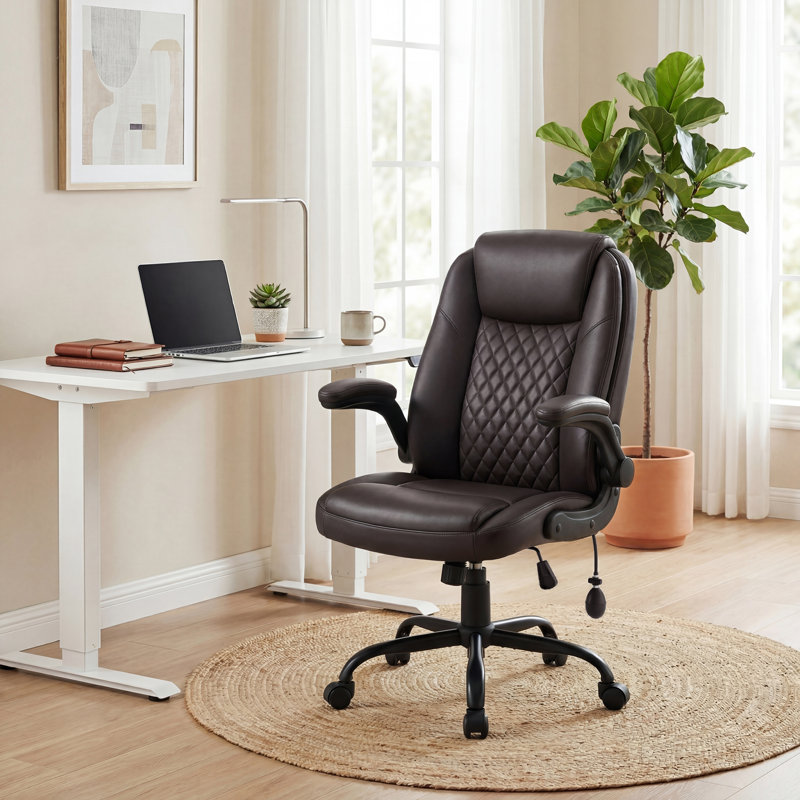 Office Chair, Dark Brown