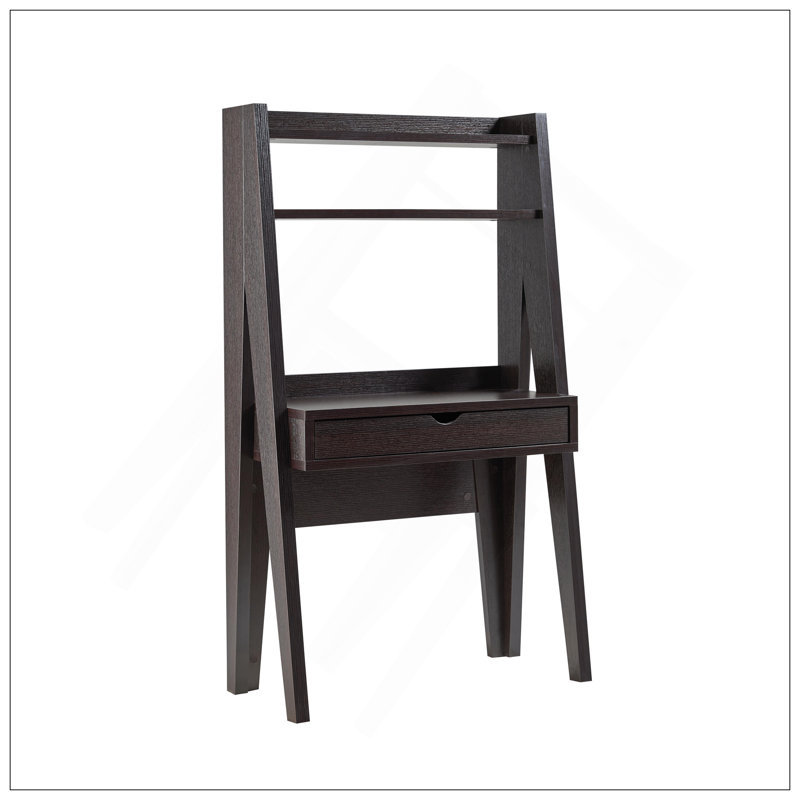 Bureau en échelle polyvalent pour le bureau à domicile avec des options de rangement pratiques