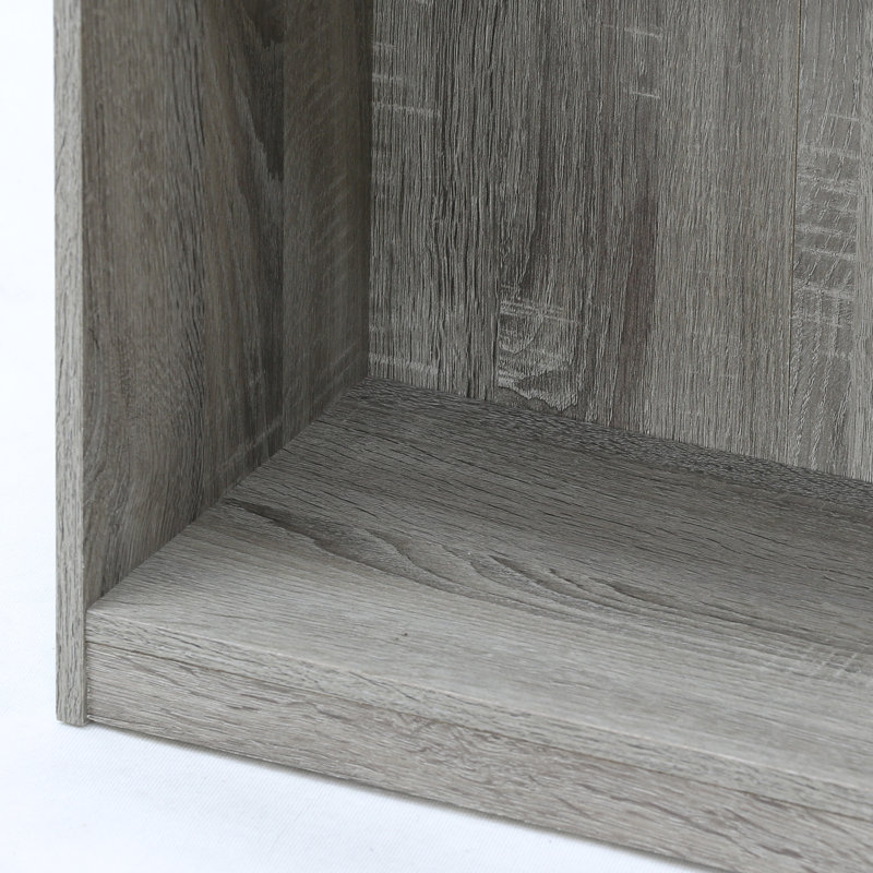 Barhorst Unfinished Bookcase, French Oak Gray