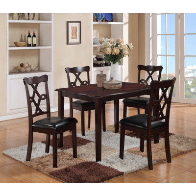 Leyo Rectangular 47'' L x 35'' W Dining Set