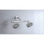 Pomme de douche double avec valve intégrée, conception de pomme de douche double à 8 réglages à haute pression
