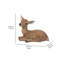Figurine cerf reposer