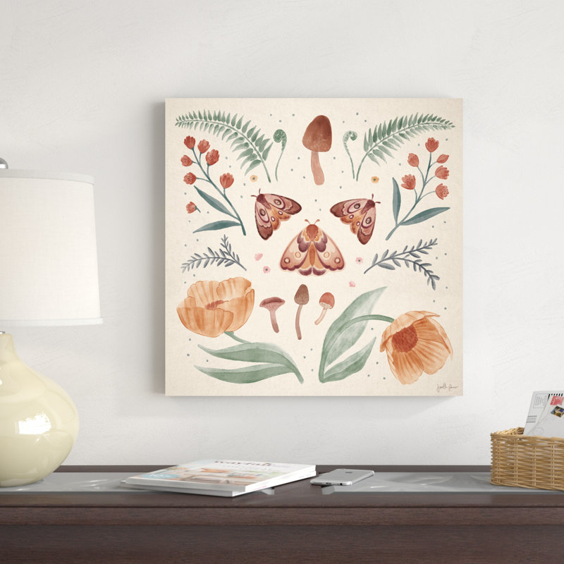 Cottage botanique V, H 20 po x l 20 po x P 1,25 po