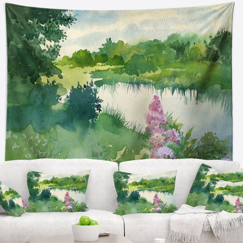 Polyester Tapestry, 50" H x 60" W