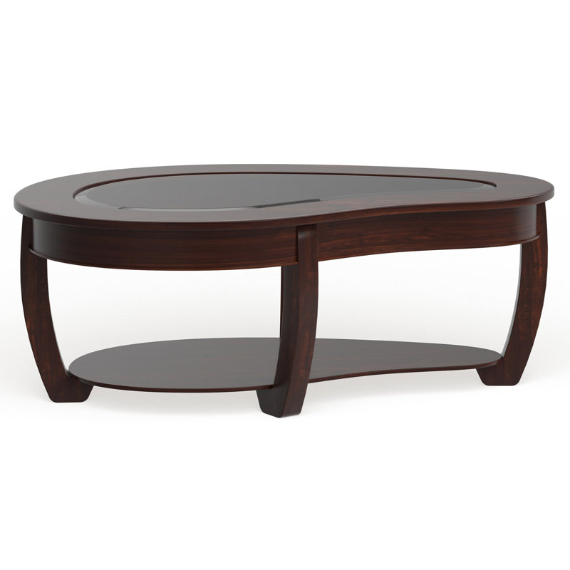 Haiya Glass Top Single Coffee Table
