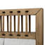 Aurora Queen 2 Piece Bedroom Set Strap Bed - Latte