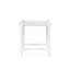 Rope Stool with Solid Wood Frame