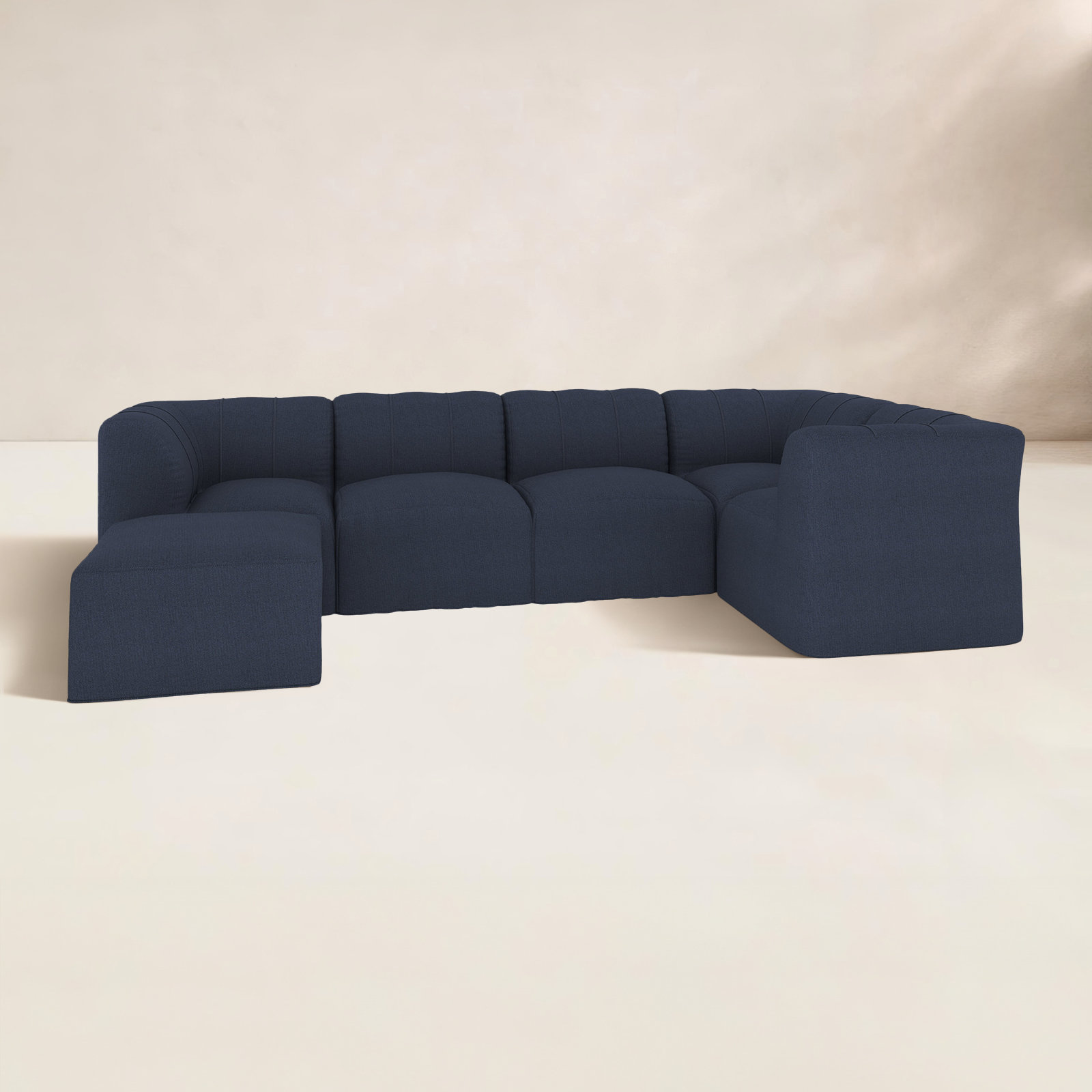 Praia Sunbrella® Patio Seating Group, Canvas Navy Sunbrella® Canvas