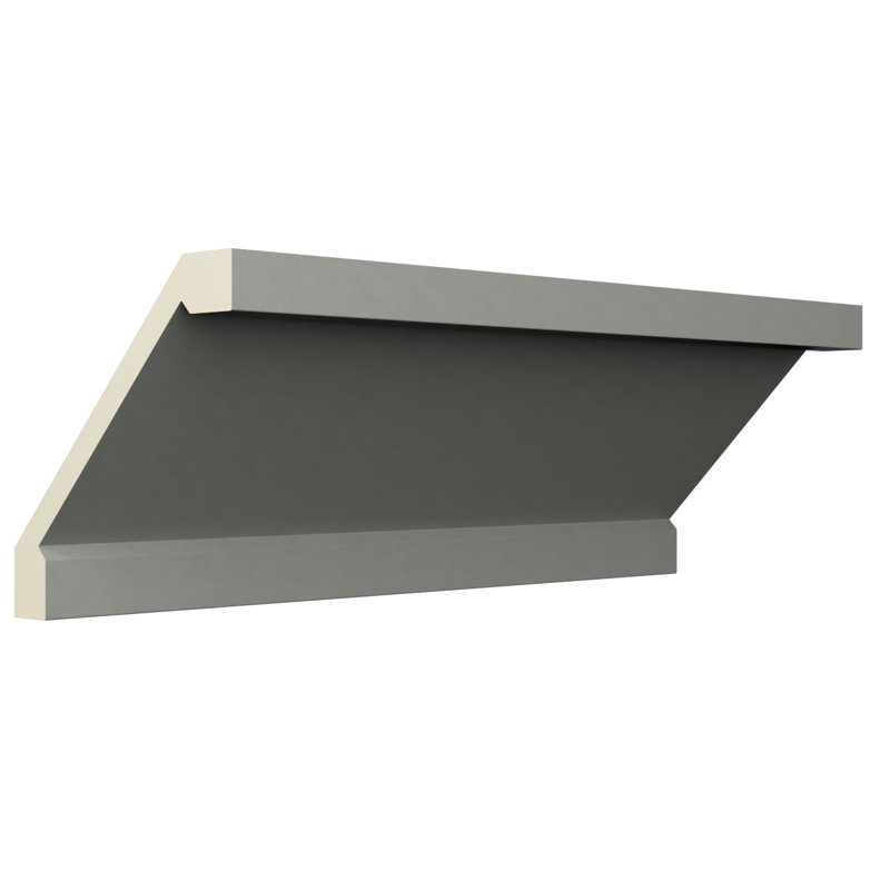 Darcy 94.5" Unfinished Polyurethane Crown Moulding