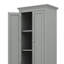 Imposante armoire de rangement avec trois tiroirs et tablettes réglables-1045003909