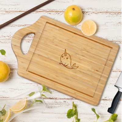 Narwhal - 1 Piece Bamboo Cutting Board