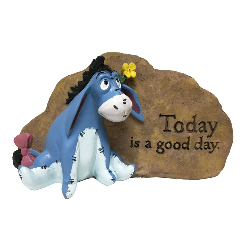 Disney Eeyore Today Is A Good Day Garden Rock