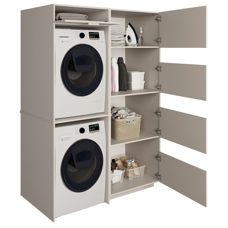 Freestanding Bathroom Storage Furniture Set