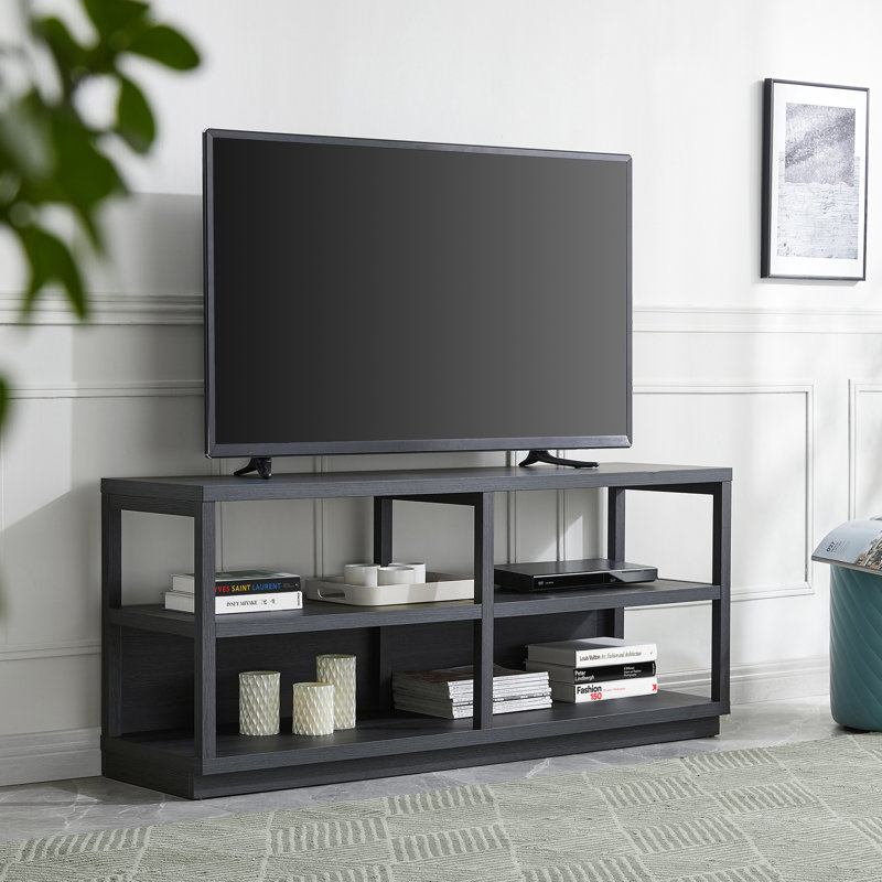 Thalia Unfinished with Fireplace Included, Charcoal Gray