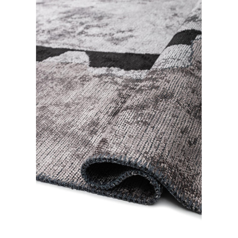 Rapture Abstract Area Rug, Rectangle 6'7" x 8'3"