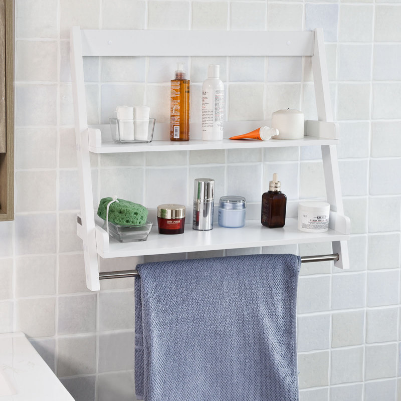 Kiska Wood 1 Wall Towel Rack