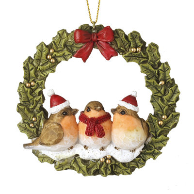 9 cm Resin Shatterproof Hanging Figurine Ornament