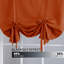 Curtain Thermal Insulated Tie Up Window Shade Light Blocking Curtains for Bathroom, Rod Pocket Single Panel-805334905