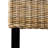 Boatwright Rattan Panel Headboard with Solid Wood Legs-673311185