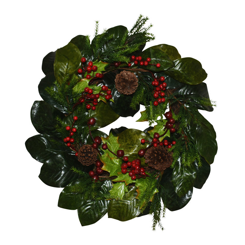 Couronne de pin 24 po Holly 
