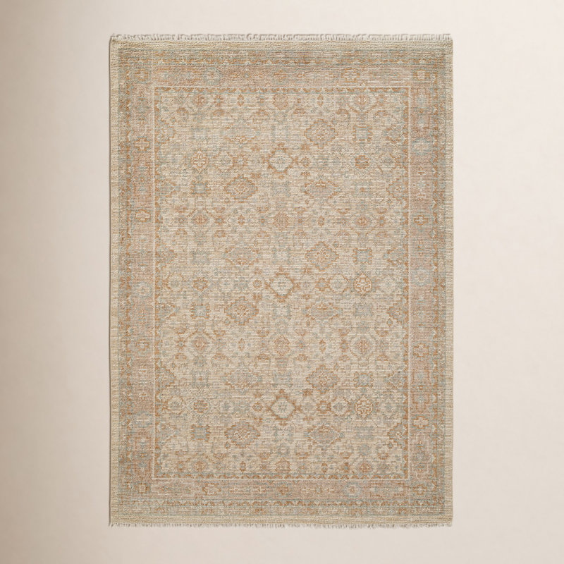 Fremont Hand Knotted Wool Nordic Rug, Rectangle 7'9" x 9'9"