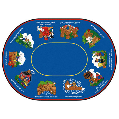 Tapis bleu Literacy
