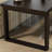 Black Rectangular Solid Wood Desk-109334463