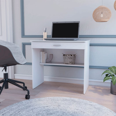Bureau de rangement de conception moderne avec tiroir et tablette