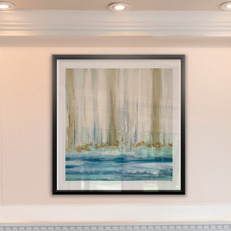 " Mountain Water II ", 30.5" H x 30.5" W x 1.5" D