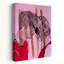 Intimate Music Connection Modern Romantic Wall Art Print 1 Piece Wrapped Canvas Wall Art-1825649349