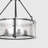 20'' 5-Light Drum Chandelier With Glass Shade-513585463