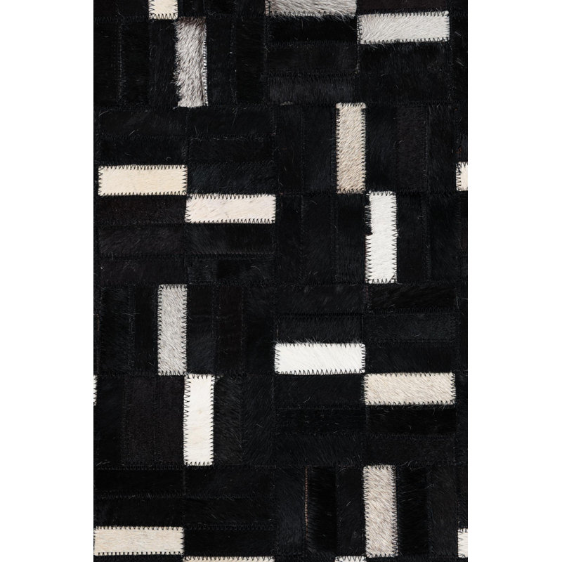 Tapis noir Jed