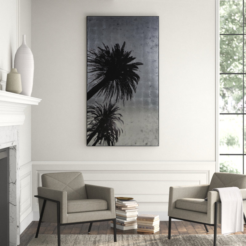Silver Leaf Palm Tree C Print