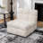 Avdul 28.5 Wide Armless Tufted Swivel Chair-1783673577