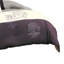  Ensemble d'édredon en microfibre mauve / gris 7 pièces-478013307