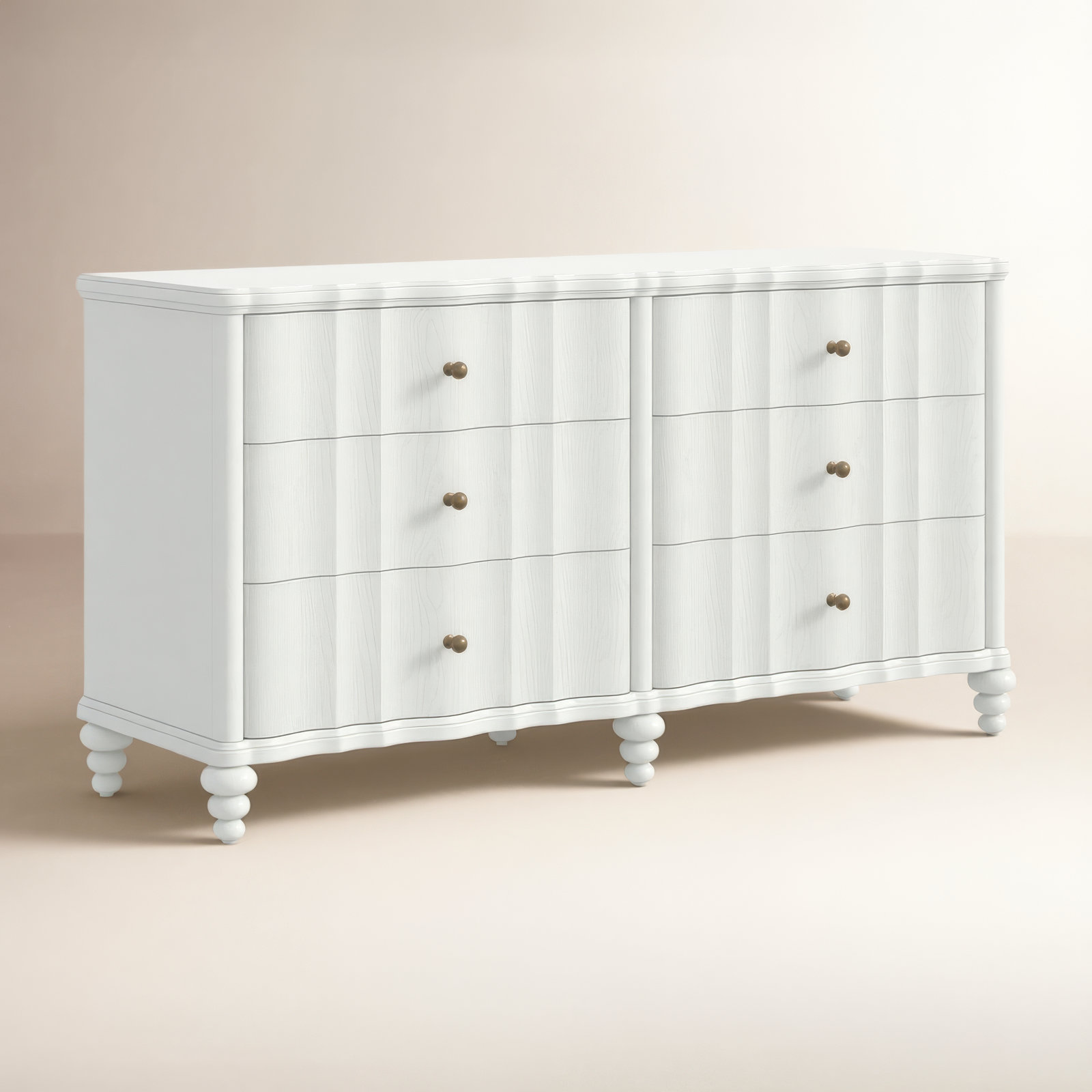 Haven 68" Dresser, White
