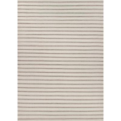 Textures Wool Striped Area Rug in Blue